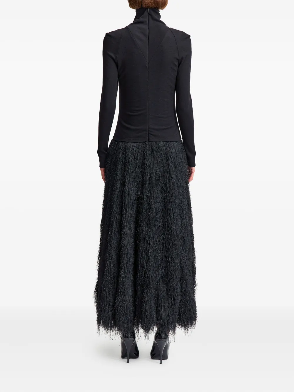 16arlington Itta Midi Dress In Black