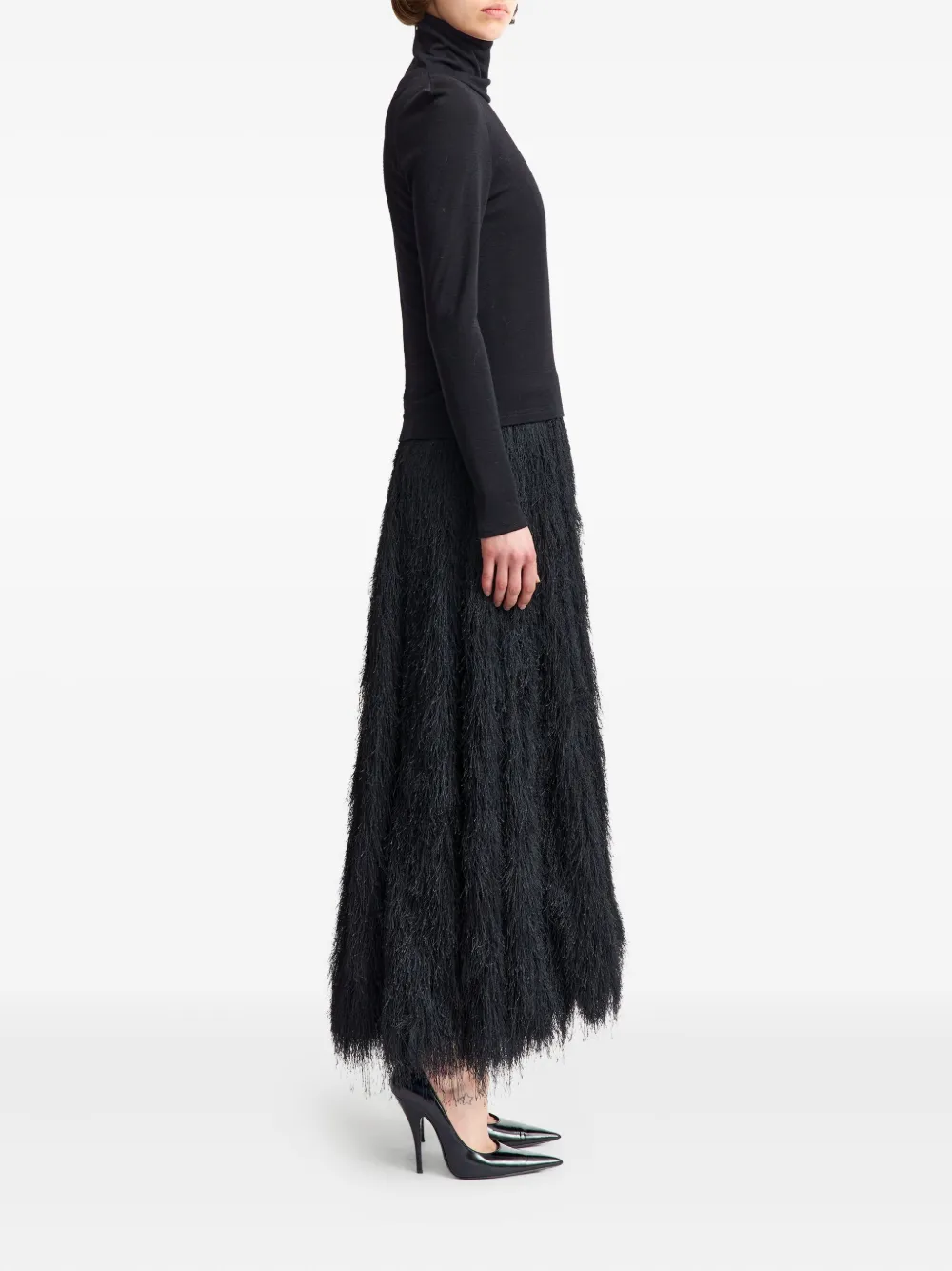 16arlington Itta Midi Dress In Black