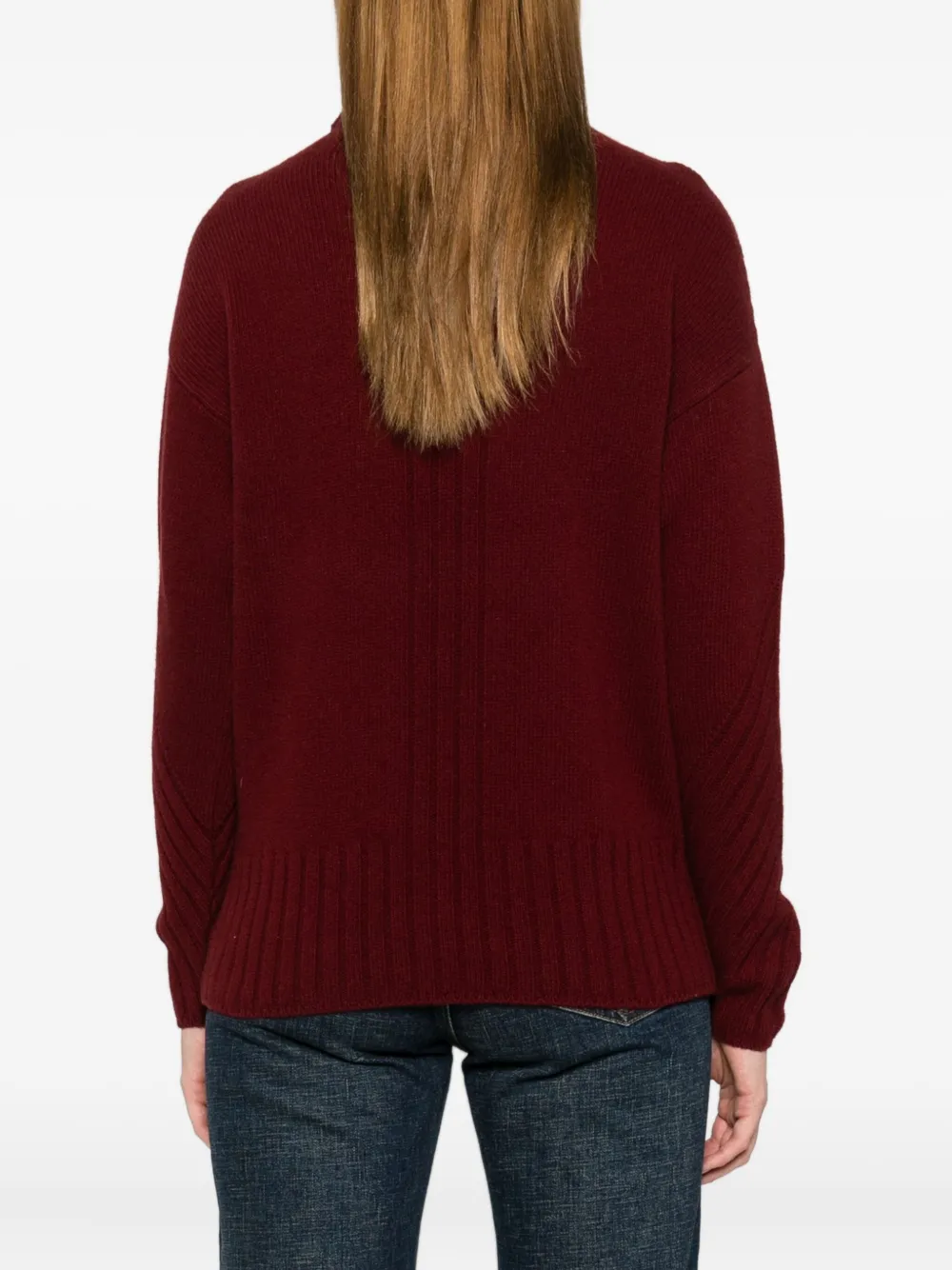 Herno Wool Jumper In Red