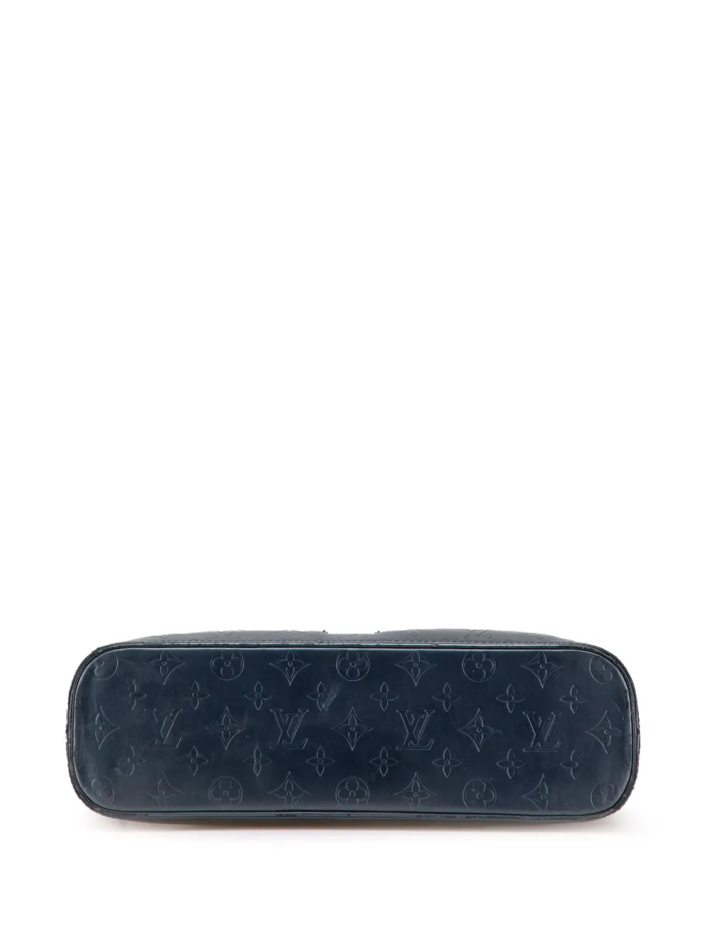 Pre-owned Louis Vuitton 2002 Monogram Mat Wilwood Tote Bag In Blue