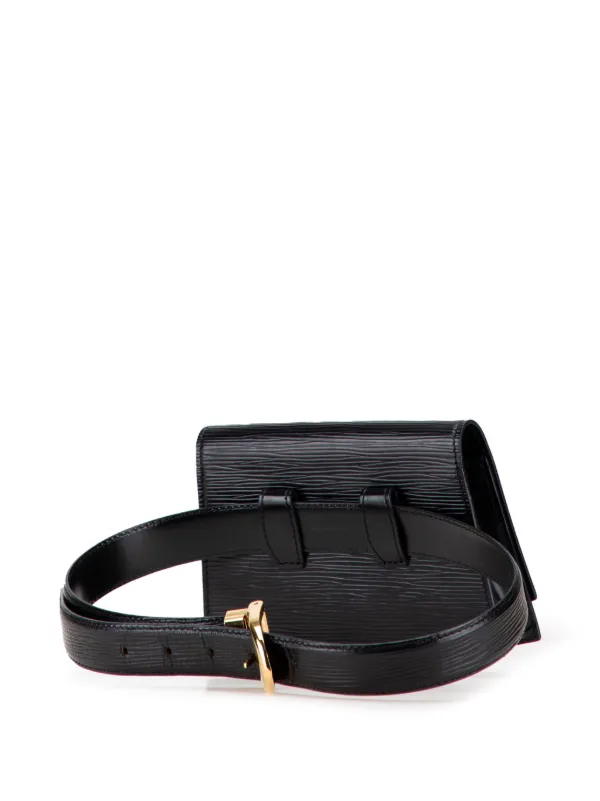 Louis Vuitton Pre-Owned 1991 Epi Tilsitt Belt Bag | Black | FARFETCH