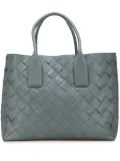 Bottega Veneta Pre-Owned 2012-2025 Lambskin Maxi Intrecciato tote bag - Grey