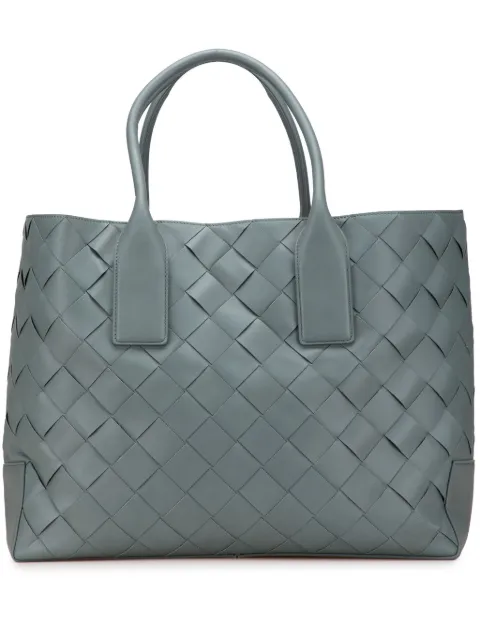Bottega Veneta Pre-Owned 2012-2025 Lambskin Maxi Intrecciato tote bag