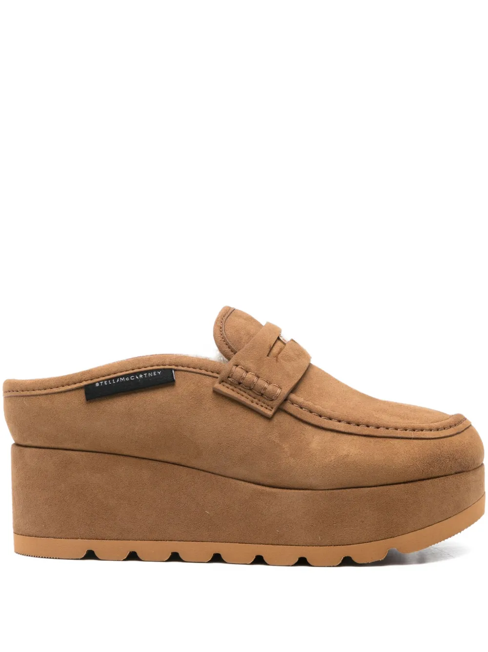 Stella McCartney Flat shoes Brown