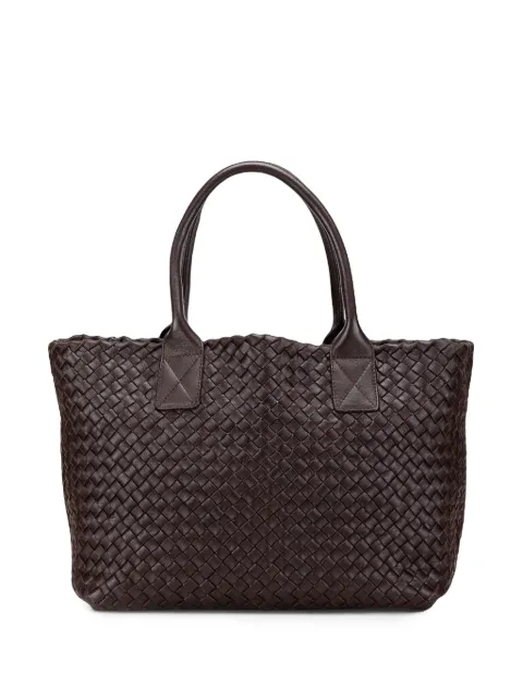 Bottega Veneta Pre-Owned 2012-2025 Lambskin Intreccio Cabat tote bag