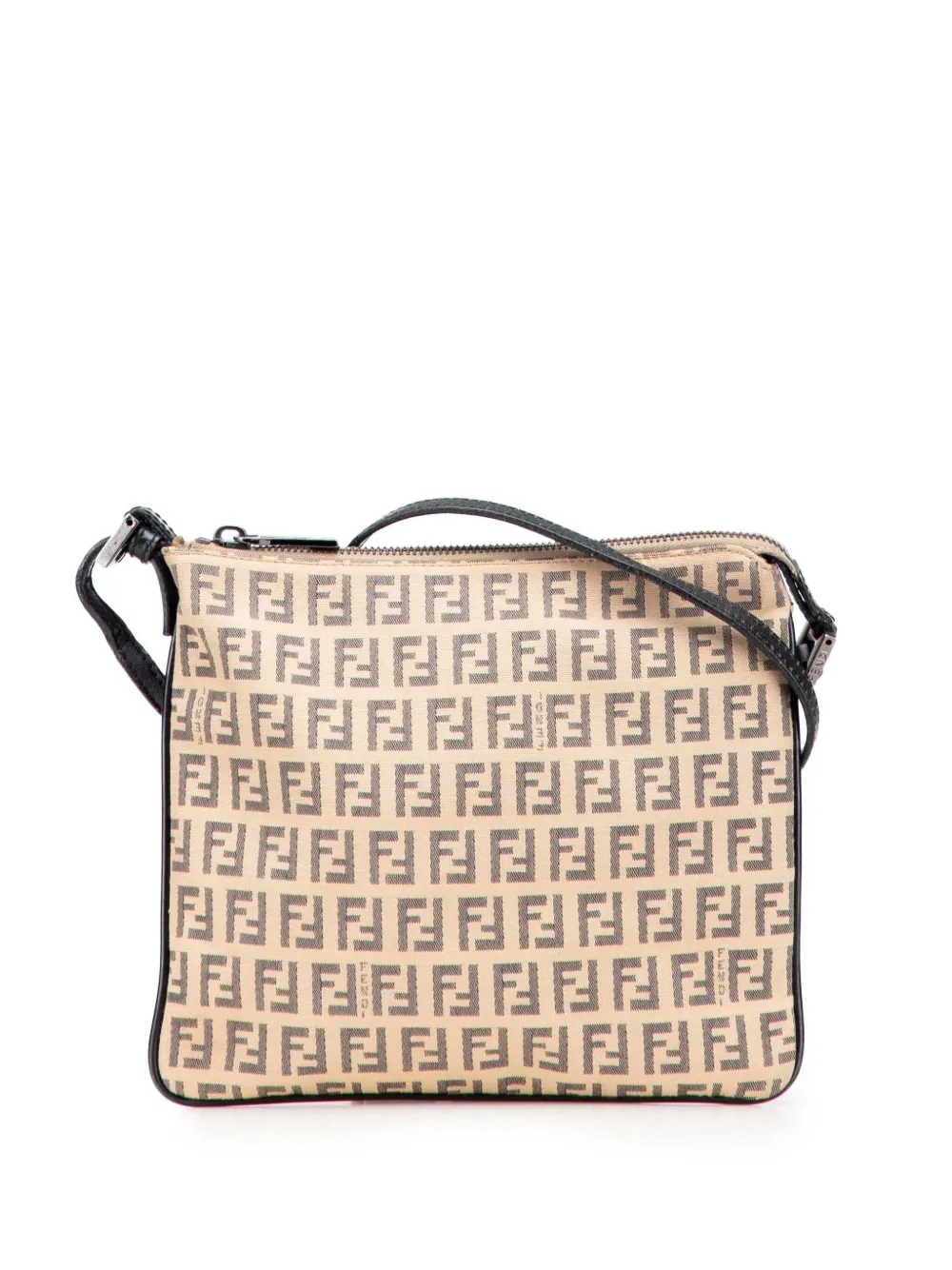 Fendi Pre-Owned 2000-2010 Zucchino Canvas crossbody bag | Brown | Image 1