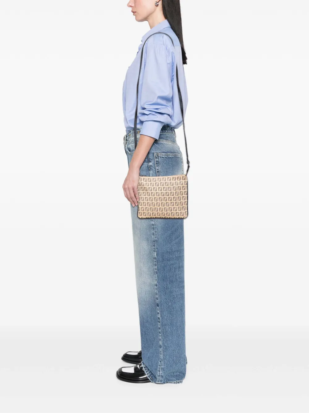 Fendi Pre-Owned 2000-2010 Zucchino Canvas crossbody bag | Pre-Owned | Image 2