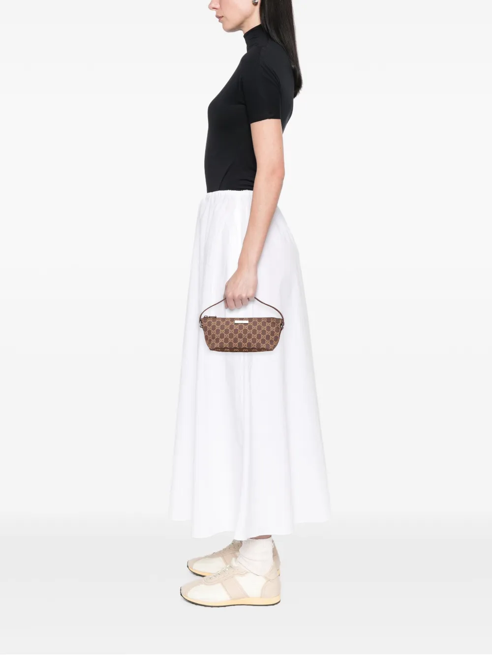 Gucci Pre-Owned 2000-2015 GG Canvas Boat shoulder bag | Pre-Owned | Image 2