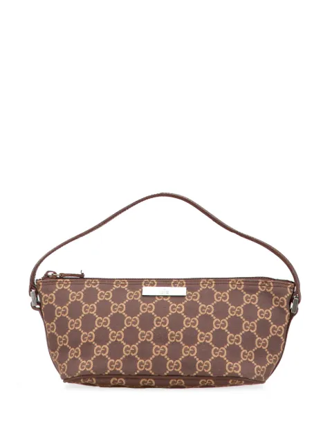Gucci Pre-Owned 2000-2015 GG 캔버스 보트 숄더 백