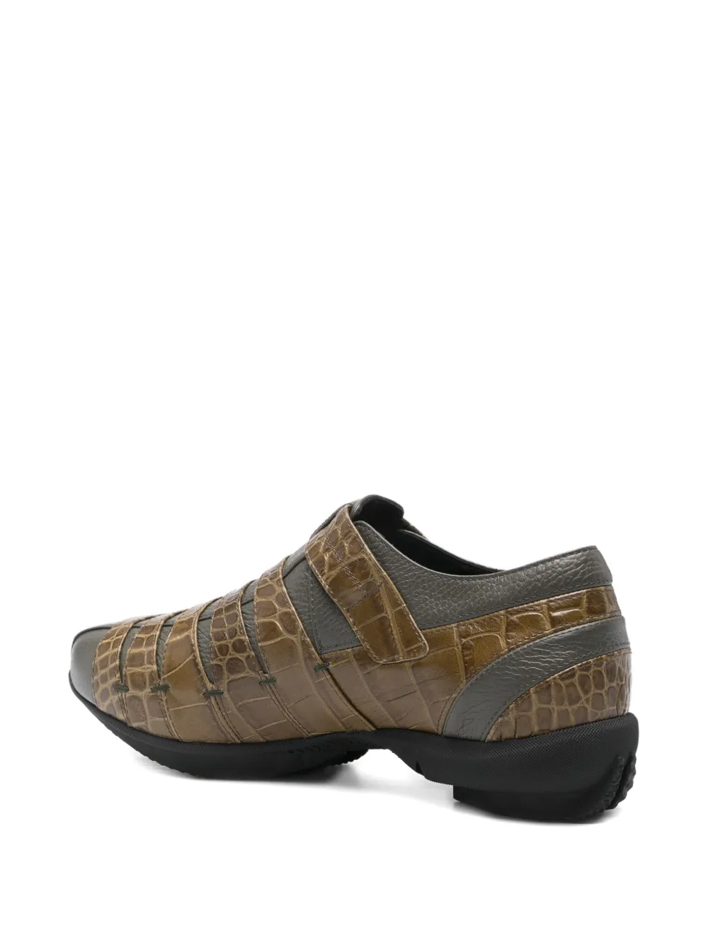 Kiko Kostadinov Leather Loafers In Multi
