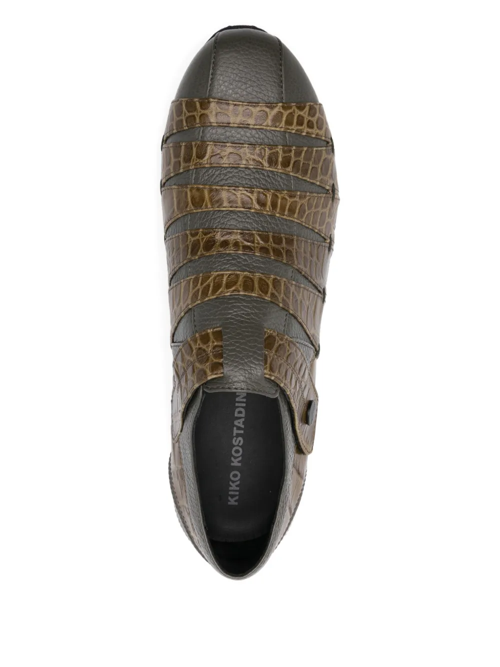 Kiko Kostadinov Leather Loafers In Multi