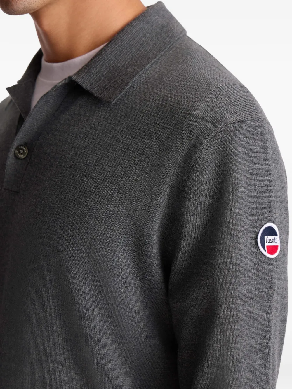 Fusalp Clovon poloshirt met knopen Grijs