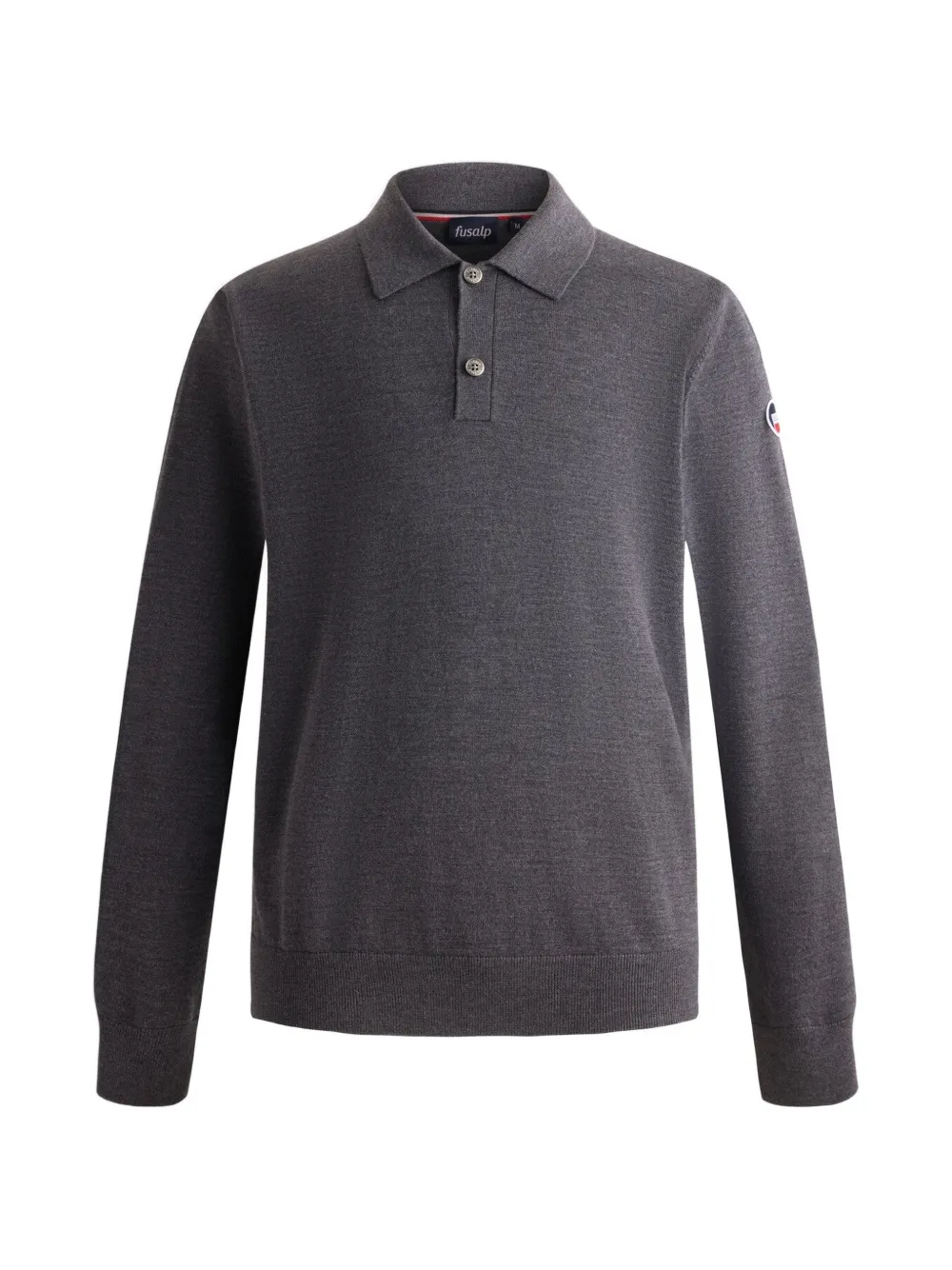 Fusalp Clovon buttoned polo shirt - Grigio