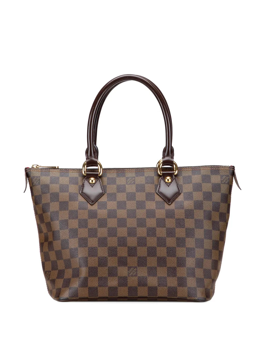 Louis Vuitton Pre-Owned 2007 ダミエ エベヌ サレヤ PM ハンドバッグ - ブラウン Louis Vuitton Pre-Owned 2007 ダミエ エベヌ サレヤ PM ハンドバッグ - ブラウン
