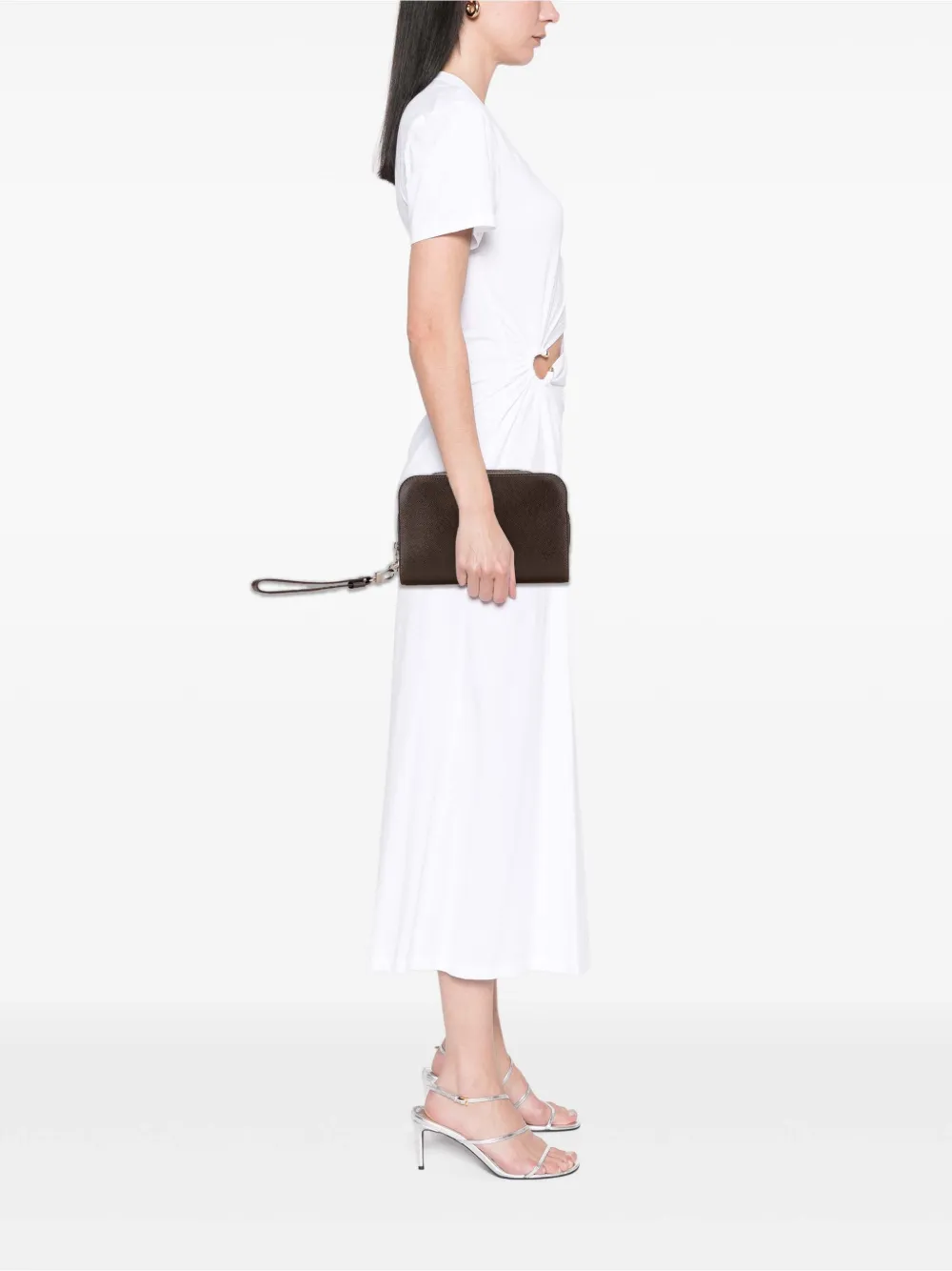 Louis Vuitton Pre-Owned 2012 Taiga Pochette Baikal clutch bag | Pre-Owned | Image 2