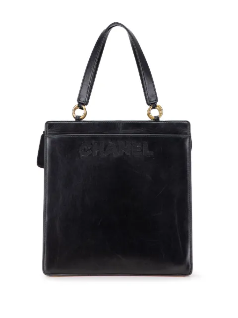 CHANEL Pre-Owned 1997-1999 Tote Bag mit Logo-Stickerei