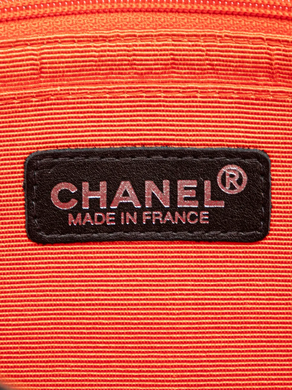 Pre-owned Chanel 1997-1999 Medium Cc Quilted Printed Canvas Single Flap Shoulder Bag In White