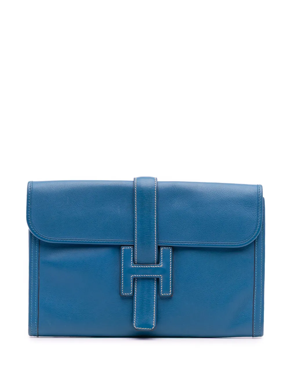 Hermès Pre-Owned 2000-2014 Swift Jige Elan 29 clutch bag | Blue | Image 1