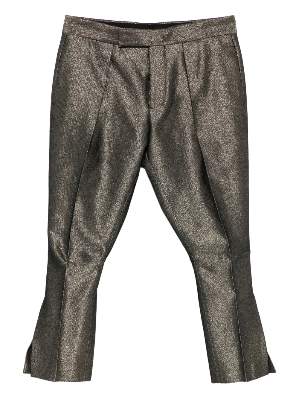 Sapio Metallic Trousers In Gray