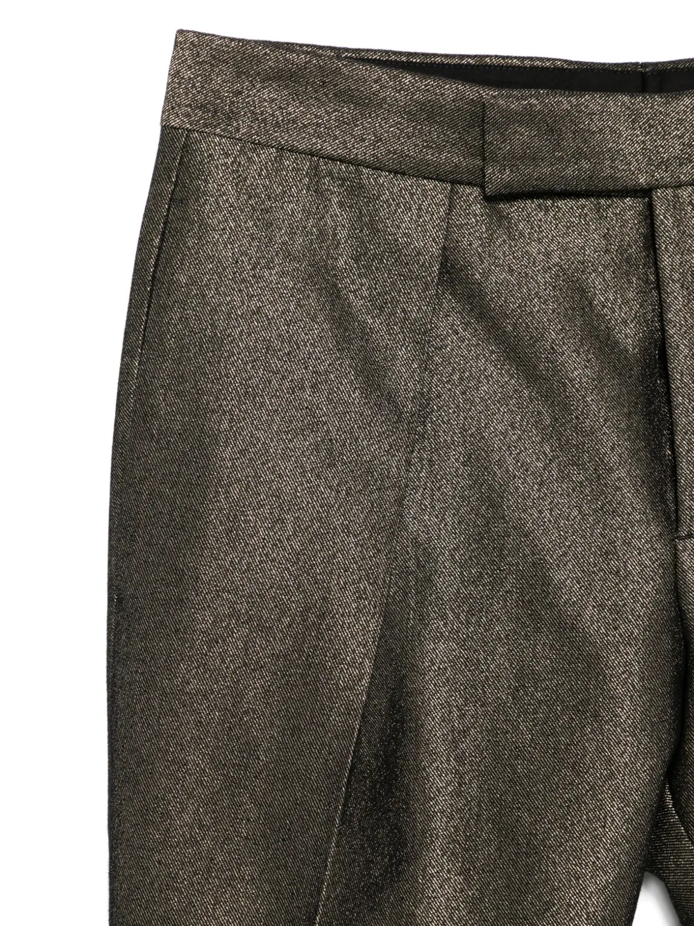 Sapio Metallic Trousers In Gray