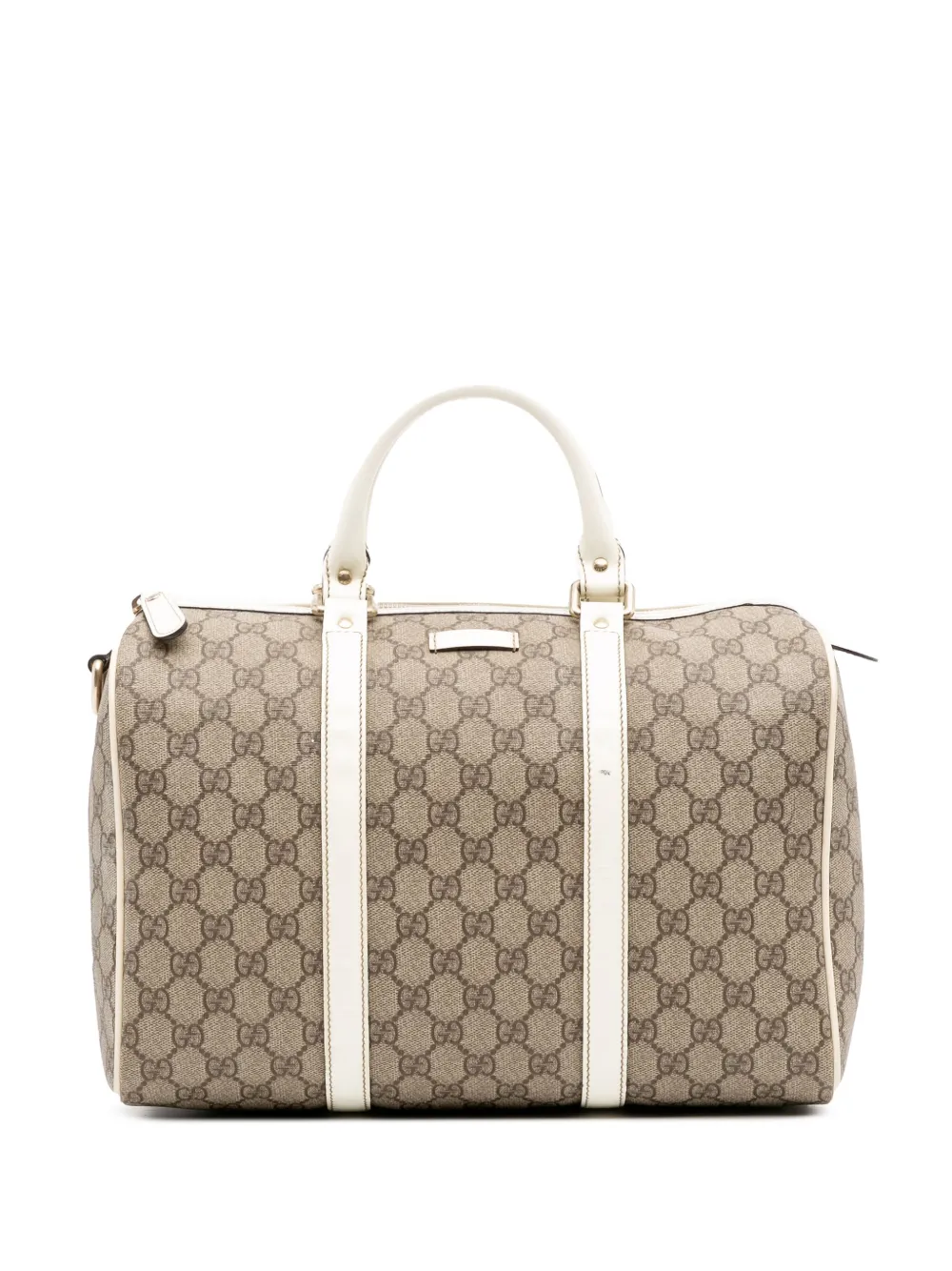 Gucci Pre-Owned 2016-2025 Medium GG Supreme Joy boston bag | Brown | Image 1