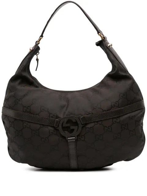 Gucci Pre-Owned 2016-2025 GG Nylon Reins hobo bag