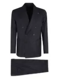 Tagliatore double-breasted two-piece suit - Blue