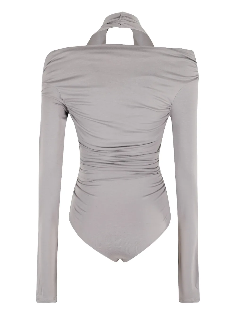 THE ANDAMANE Yvonne draped long-sleeve bodysuit | Blouses | Image 2