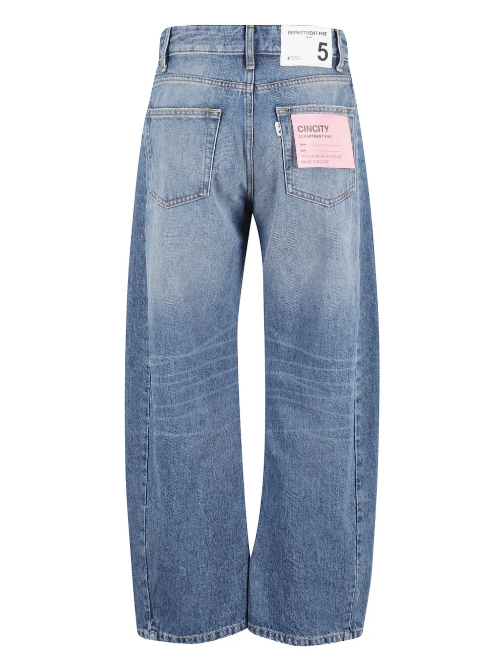 Department 5 Cincity panelled jeans - Blauw