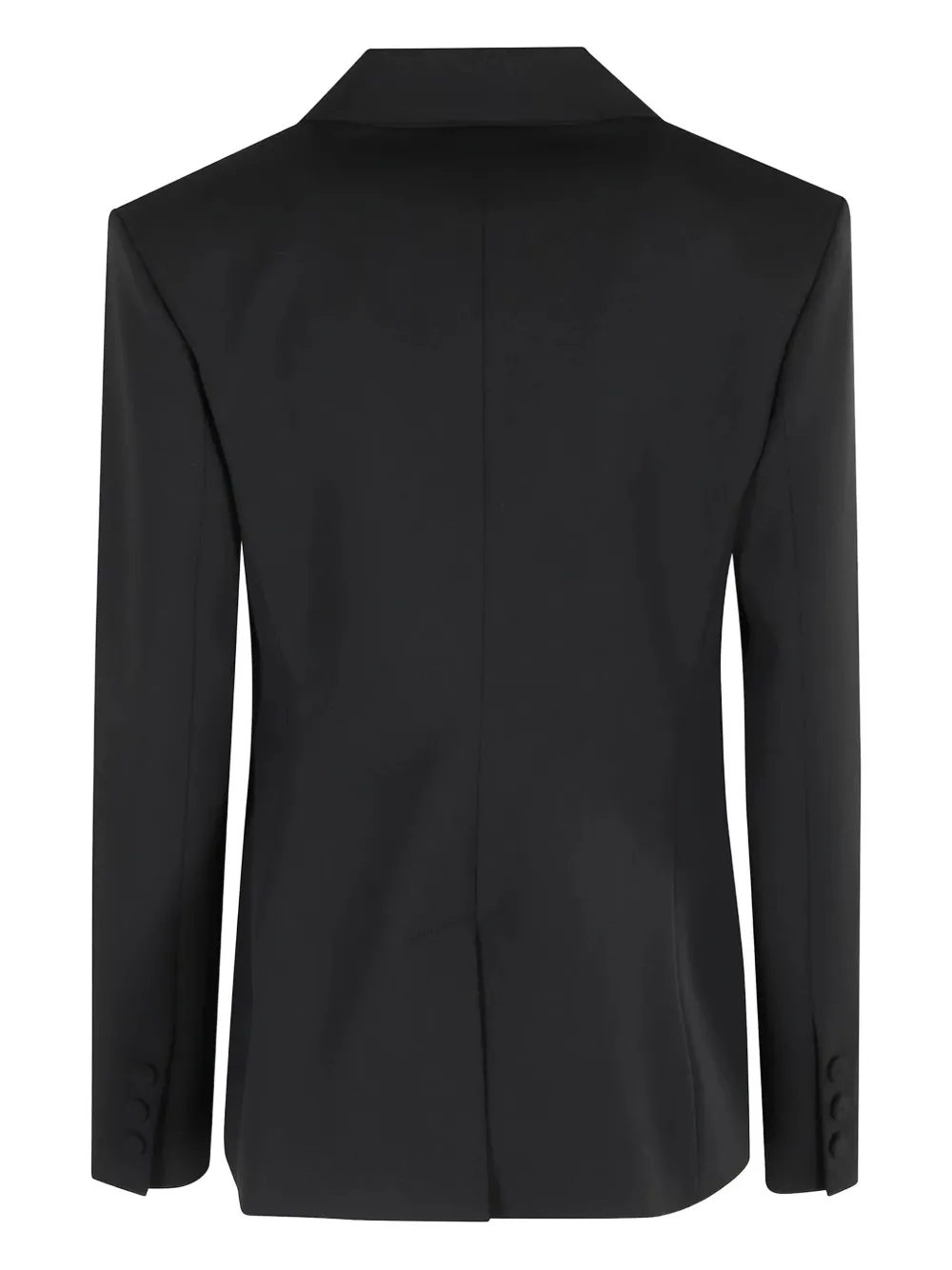 Federica Tosi Paralume jack met enkele rij knopen Zwart