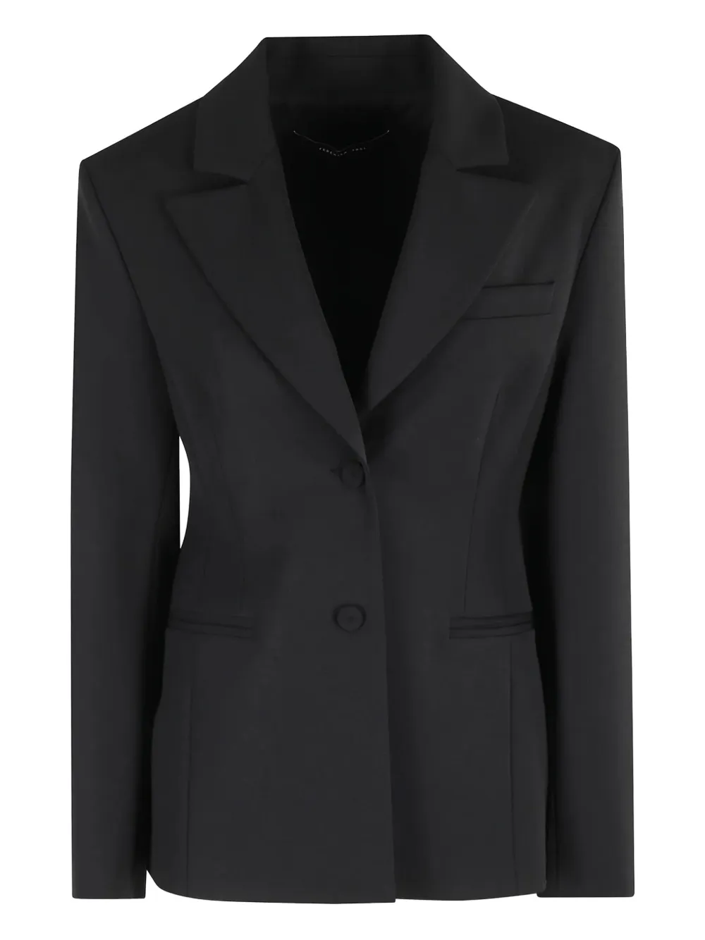 Federica Tosi single-breasted paralume jacket - Schwarz