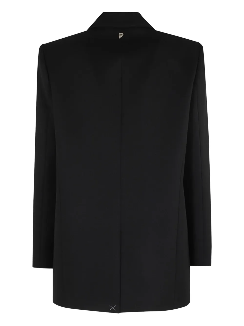 Dondup Single-breasted Blazer In Black