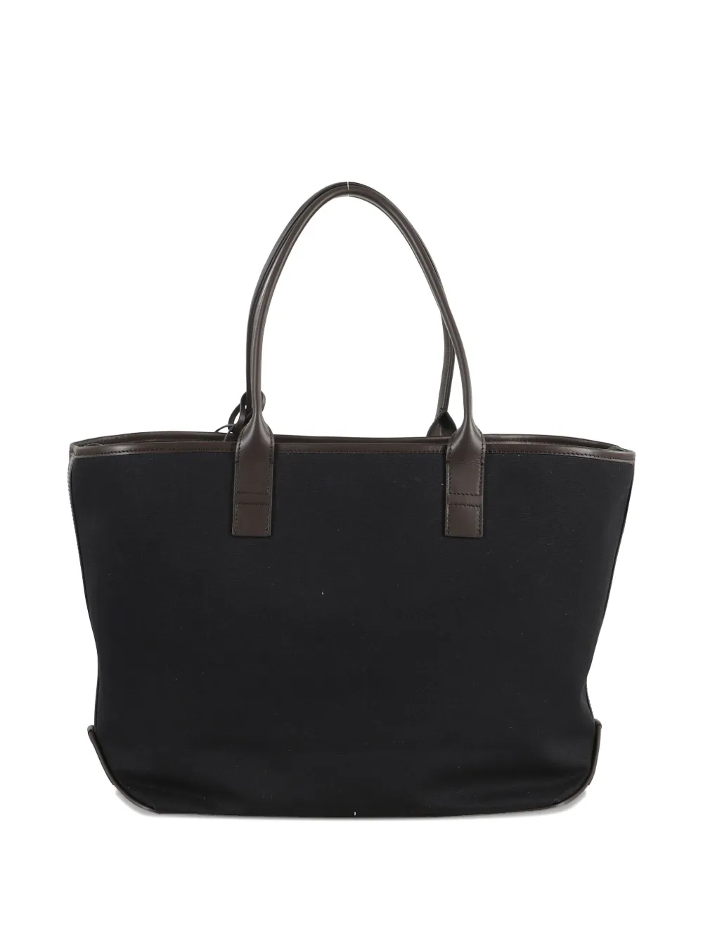 Hogan Address embossed-logo shopping bag - Zwart