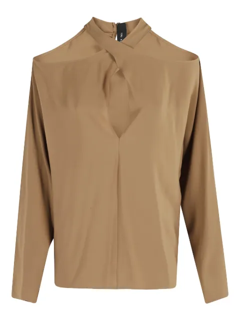 Federica Tosi keyhole-neckline blouse