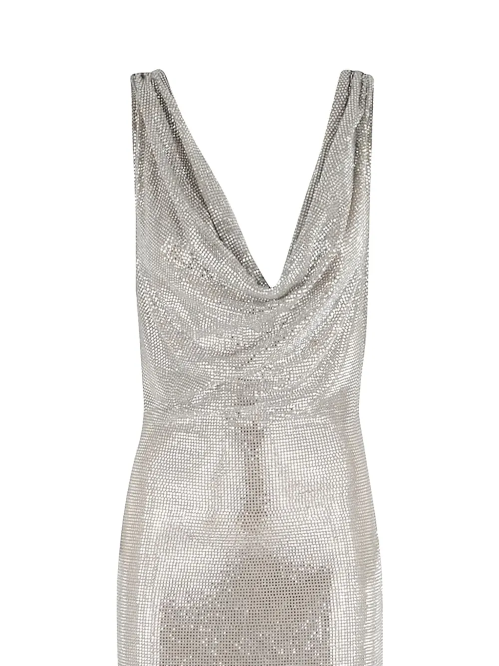 Giuseppe Di Morabito strass sleeveless dress - Zilver