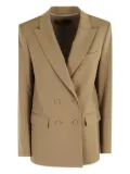 Federica Tosi double-breasted blazer - Brown
