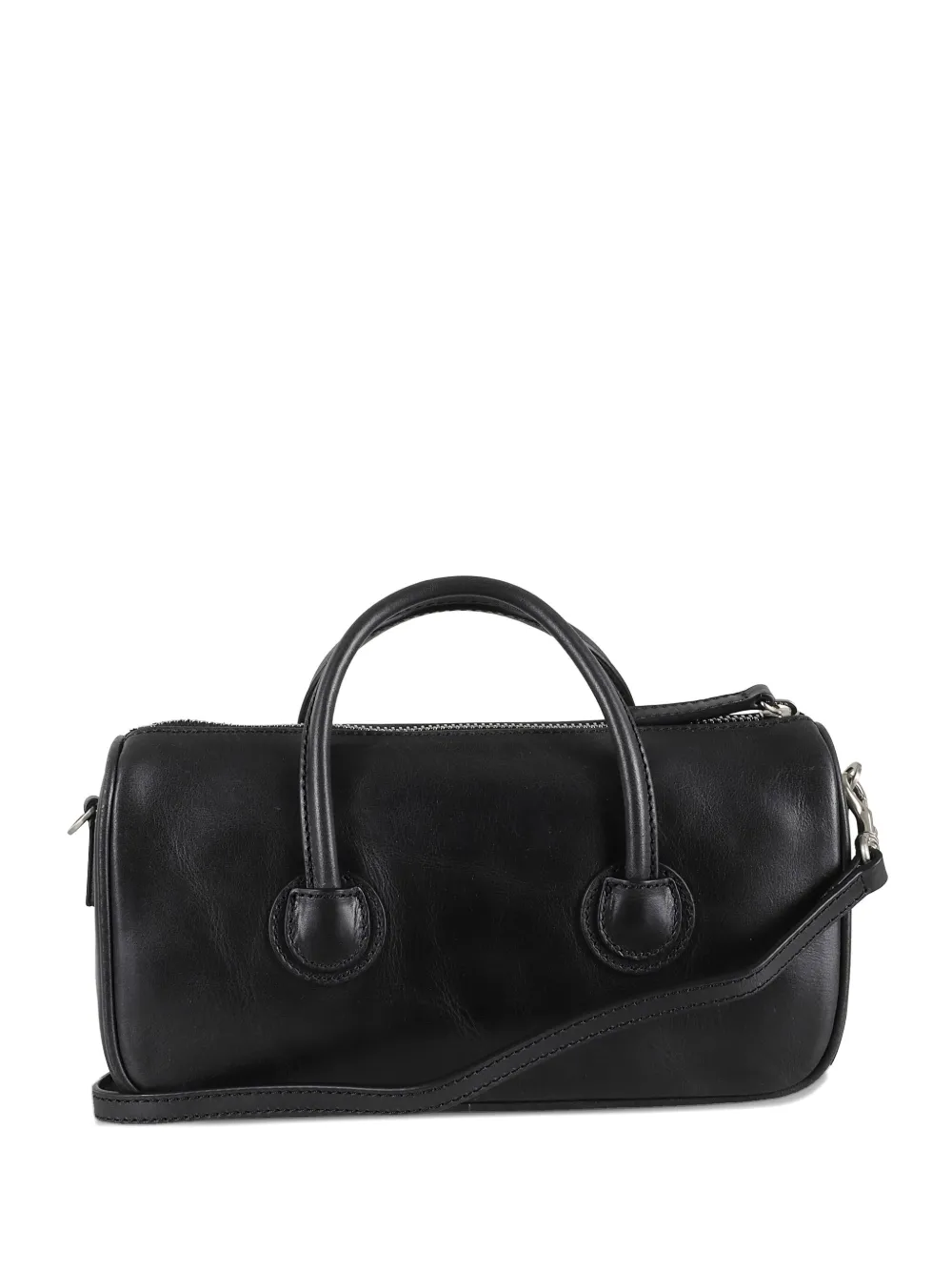 Marge Sherwood top-handle leather tote bag | Black | Image 1