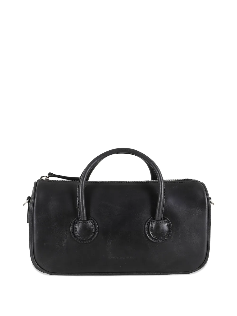 Marge Sherwood top-handle leather tote bag - Zwart