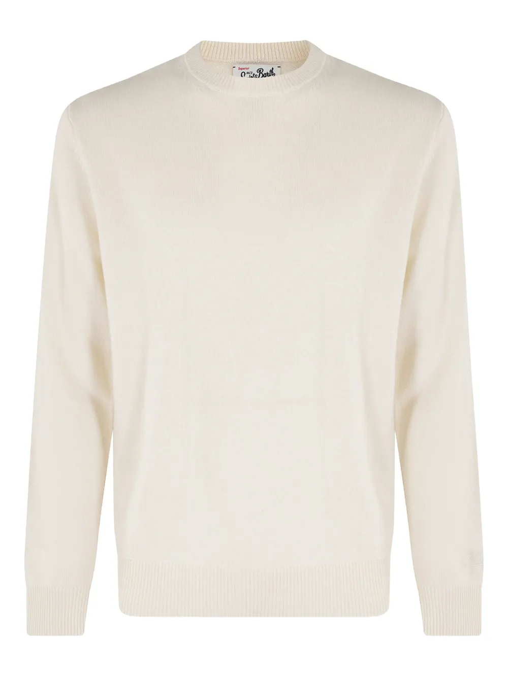 Mc2 Saint Barth Regent Crew-neck Sweater In Neutral