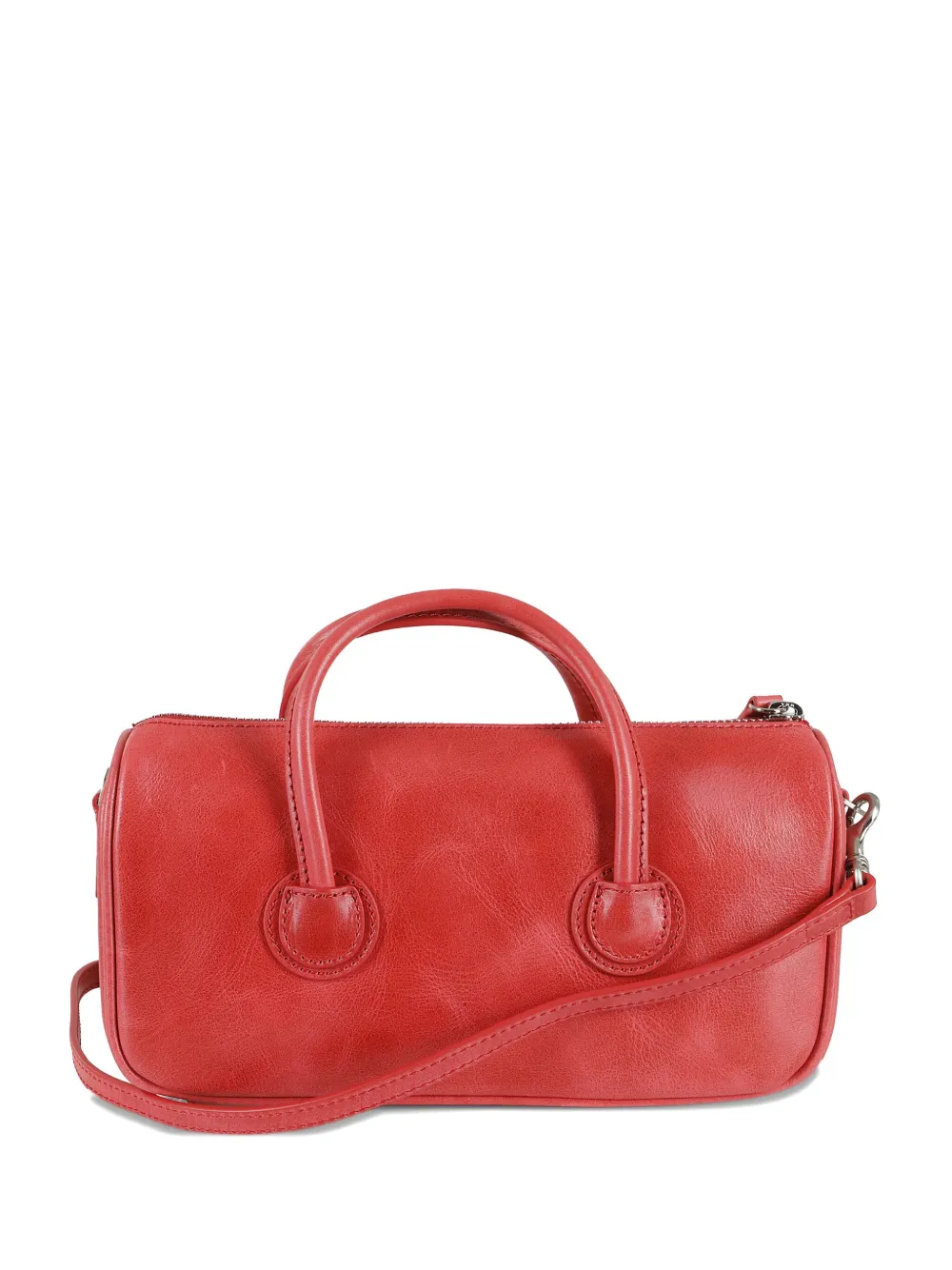 Marge Sherwood leather cylindrical tote bag | Red | Image 1