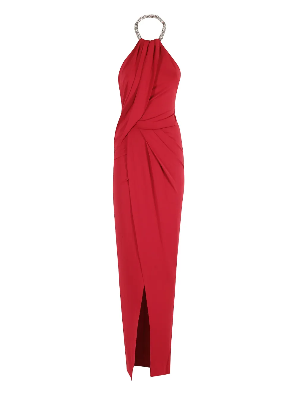 Amen crystal-embellished halterneck dress | Red | Image 1