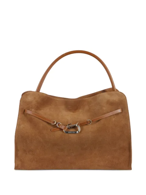 FRANCESCO BIASIA The Iconic 24H suede shoulder bag