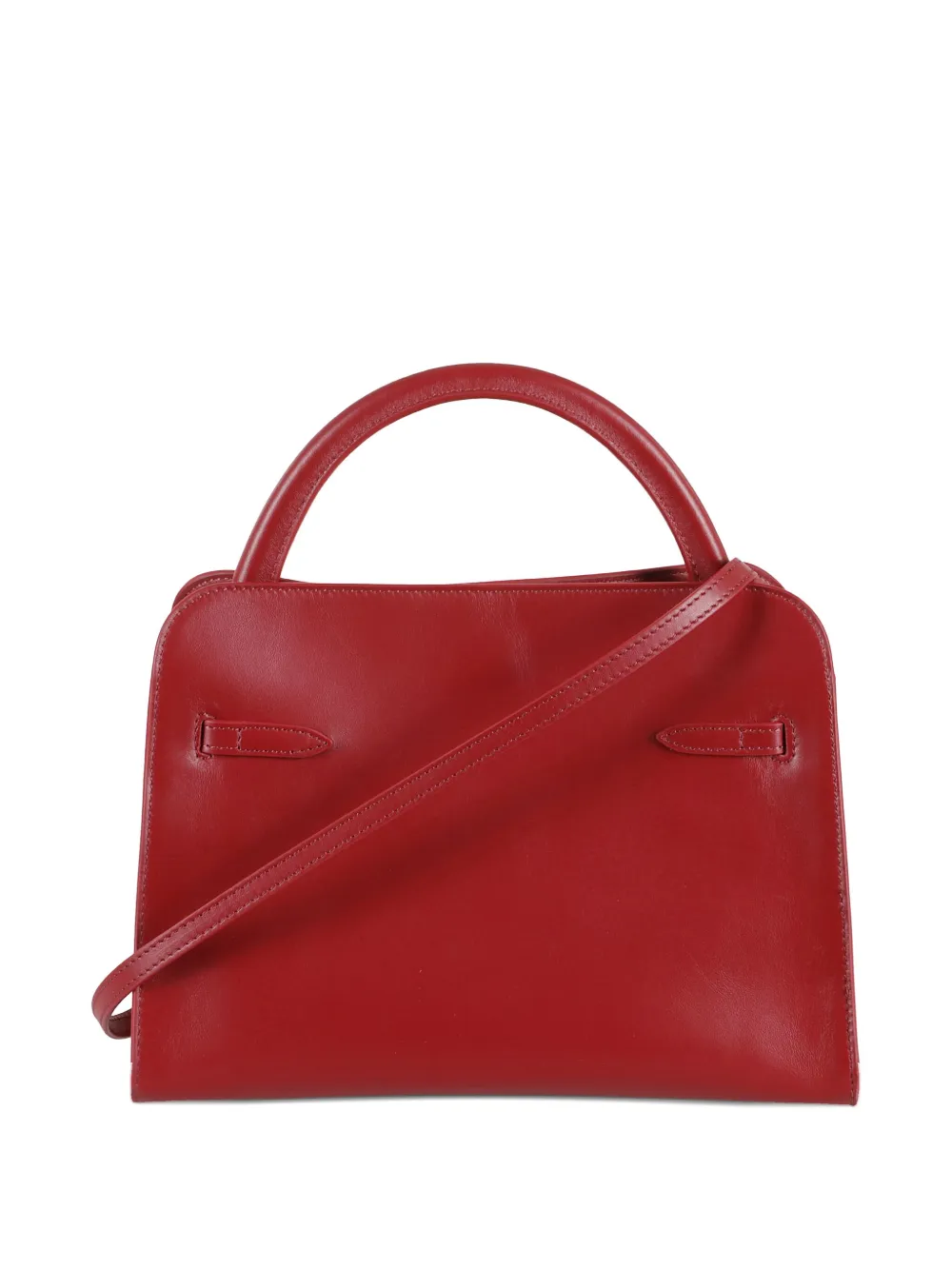 BIASIA leather shoulder bag - Rood