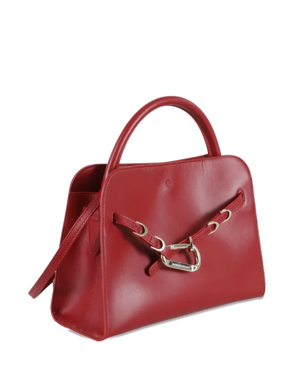 ＊**様 BOTTEGA . FRNCESCO BIASIA‼️ Francesco Biasia handbag in tobacco and green embossed leather. in