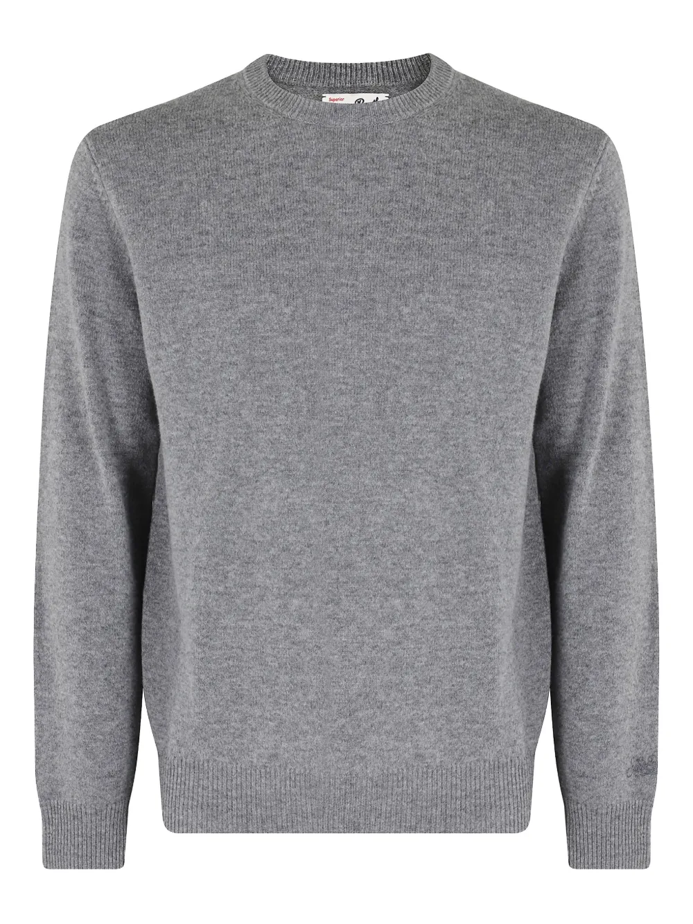 Mc2 Saint Barth Regent Crewneck Sweater In Gray