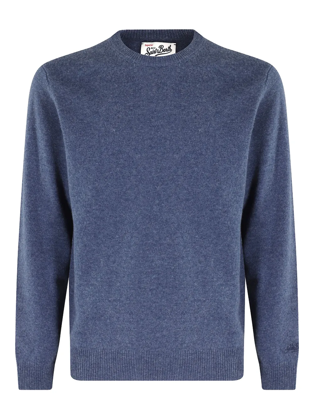 Mc2 Saint Barth Regent Crew-neck Sweater In Blue