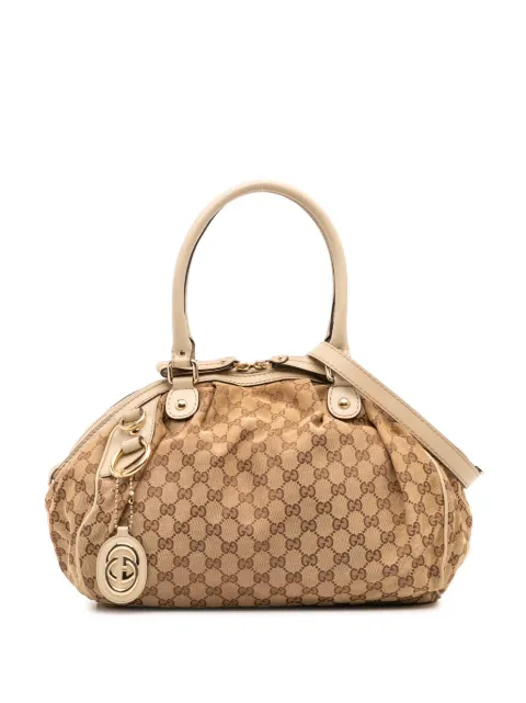 Gucci Pre-Owned 2016-2025 GG Canvas Sukey satchel