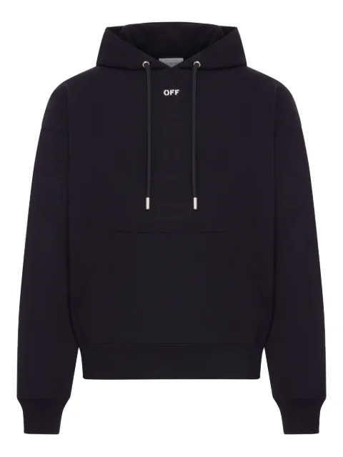 Off-White logo连帽衫