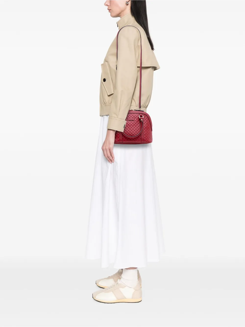 Gucci Pre-Owned 2016-2025 Mini Microguccissima Dome satchel | Pre-Owned | Image 2