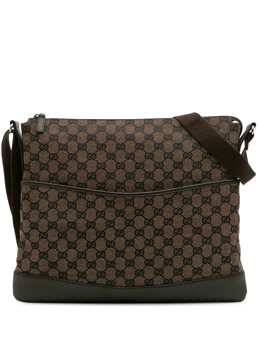 Gucci Pre-Owned 2016-2025 GG Canvas crossbody bag | Brown | Image 1